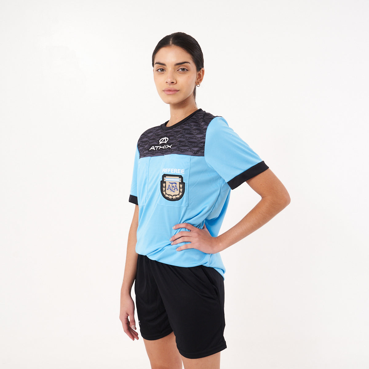 Camiseta Arbitro Mujer AAA 2022#celeste