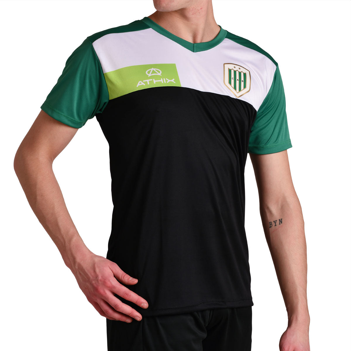 remera entrenamiento banfield#negro