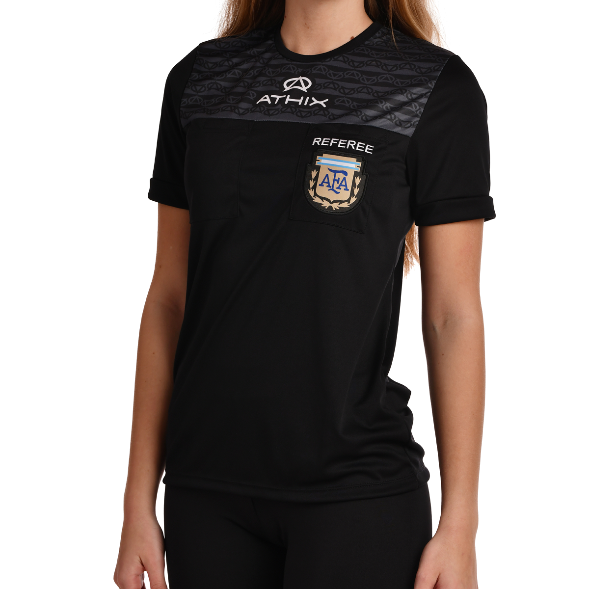 Camiseta Arbitro Mujer AAA 2022#negro