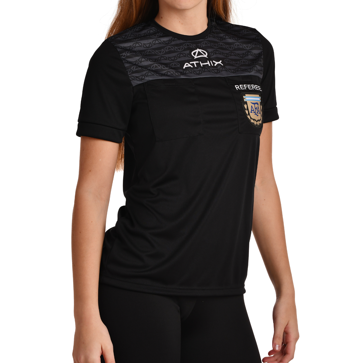 Camiseta Arbitro Mujer AAA 2022#negro