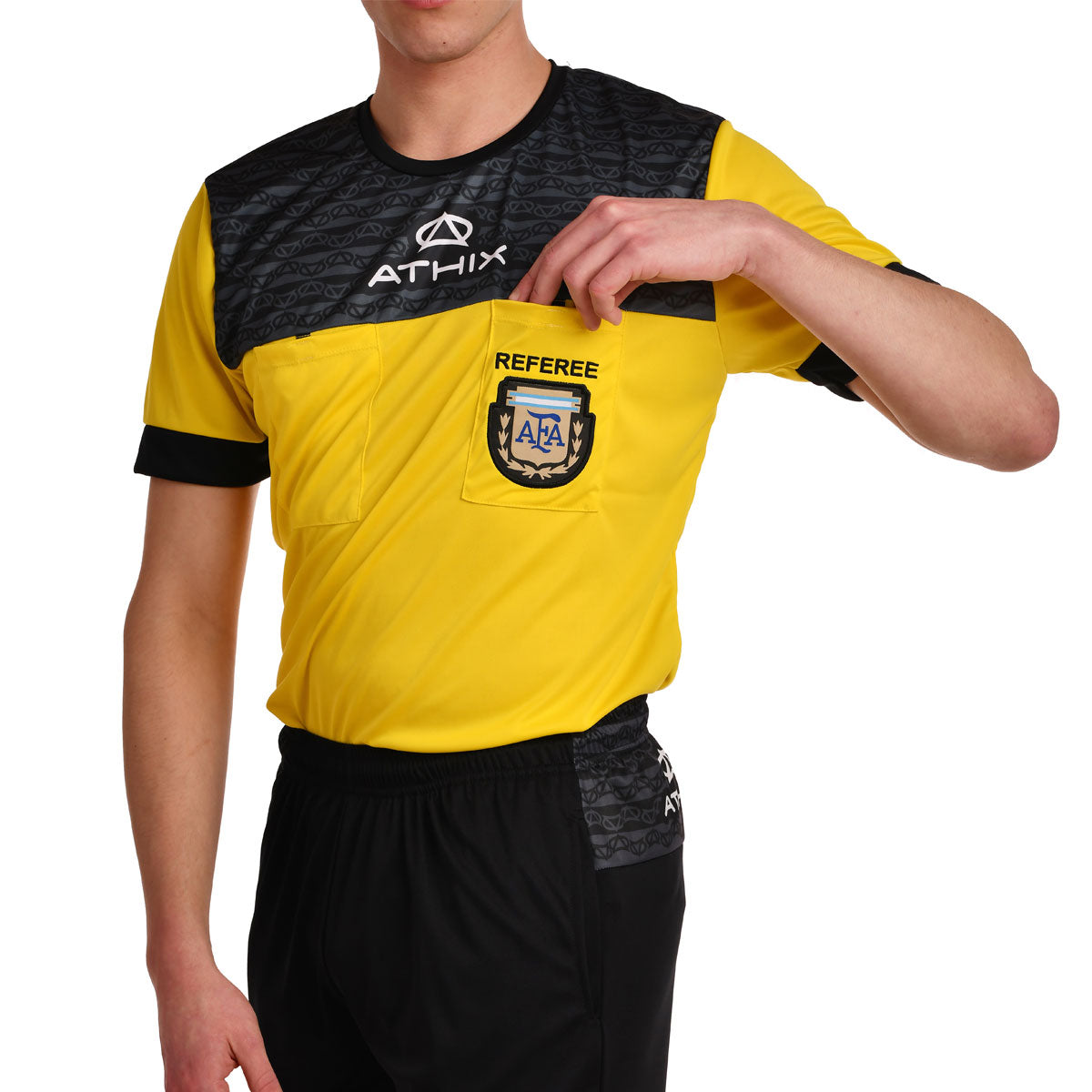 CAMISETA ARBITRO AAA 222#amarillo