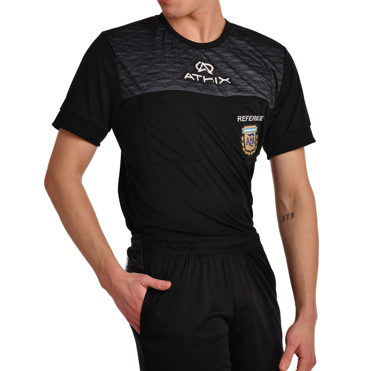 CAMISETA ARBITRO AAA 222#negro