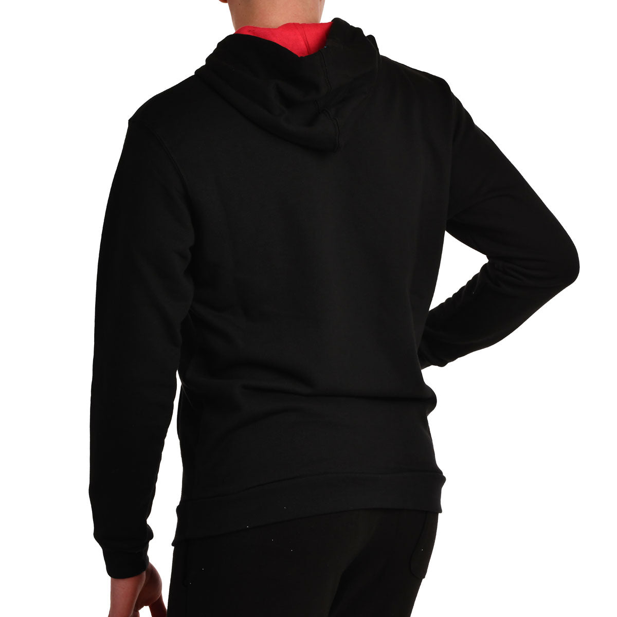 cotton hoodie#negro