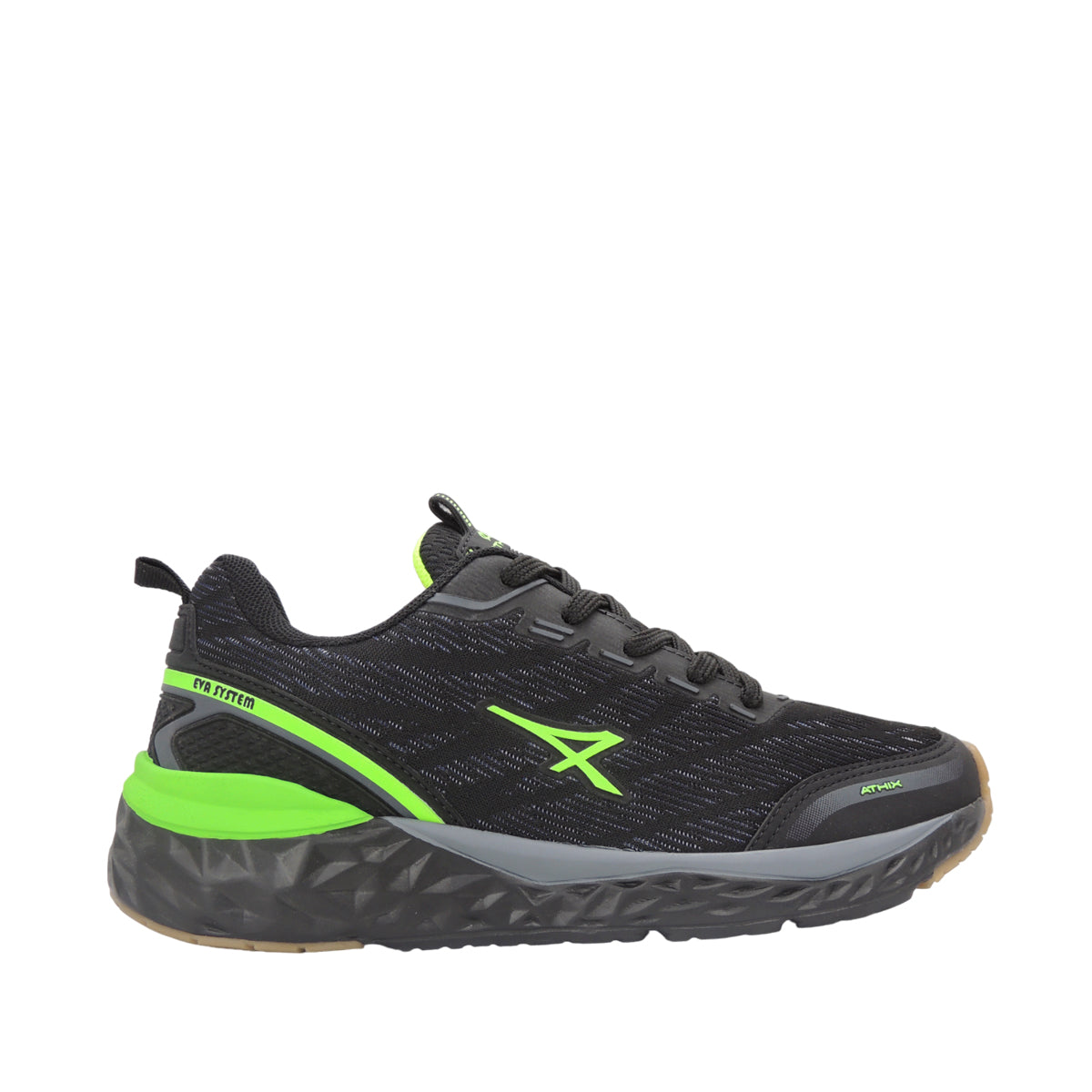 hayden#negro/verde-fluo