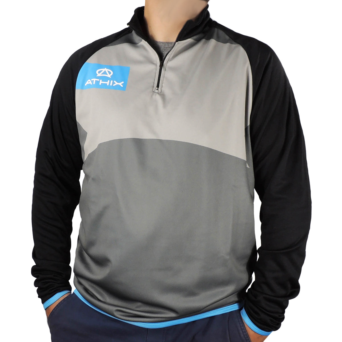 sport quarter sweat#negro