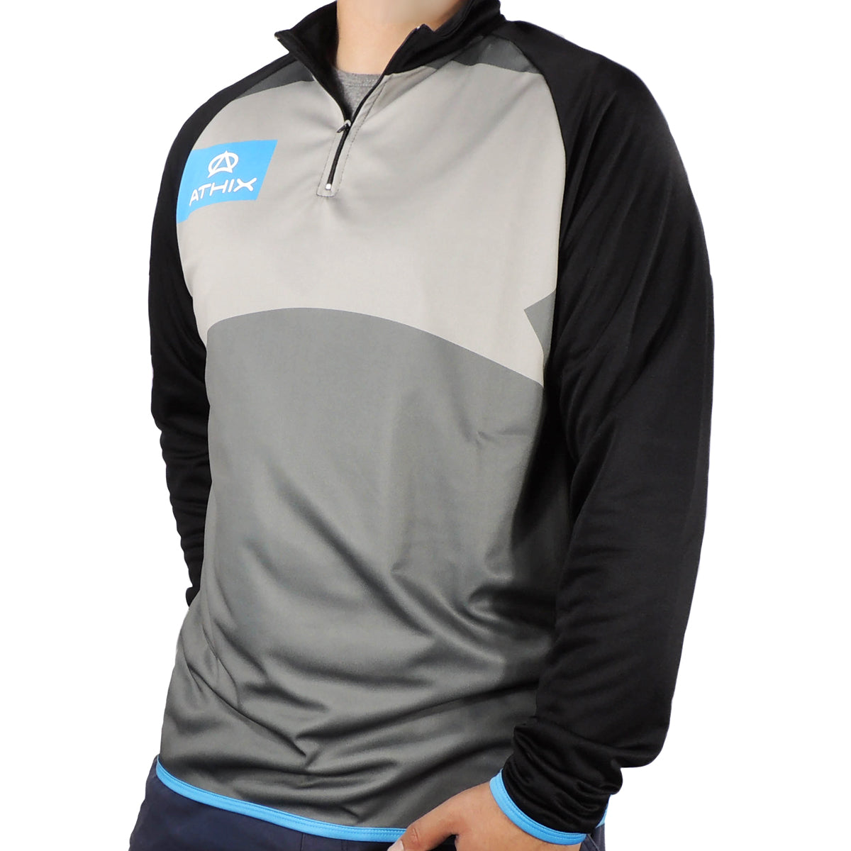 sport quarter sweat#negro